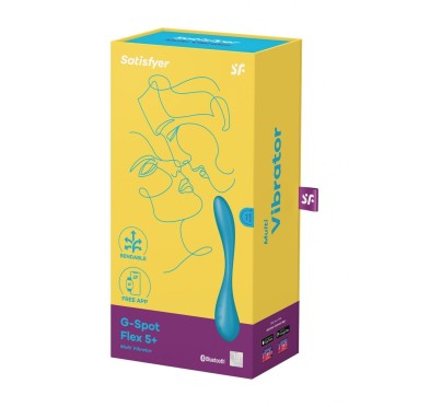 Wibrator punktu G Satisfyer G-Spot Flex 5+ petrol